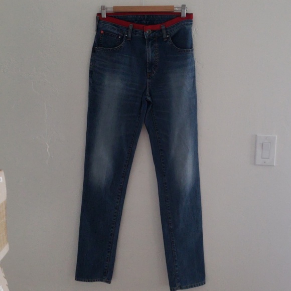 vintage silver jeans